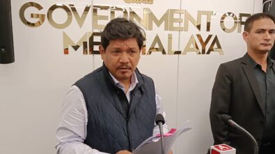Meghalaya CM Hits Back at MPCC Chief Over Debt Trap Allegation