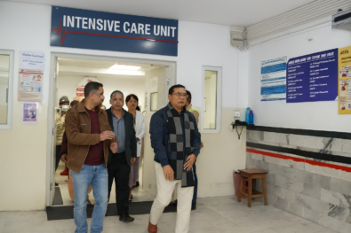 Dy CM Assures Complete Treatment Support for injured NEHU Students