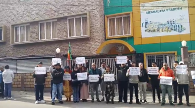 Meghalaya Congress Storms BJP Office in Shillong Over Controversial ‘G-RAM G’ Bill