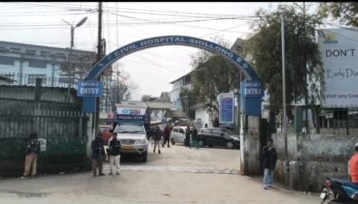 Shillong Civil Hospital Footpath Cleared as Vendors Shifted to New Vending Zone