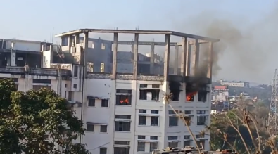 Fire Breaks Out at Shillong Engineering College; Short Circuit Suspected