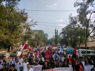 Williamnagar Comes to a Standstill as Thousands Join Peace March for Justice for Dilseng