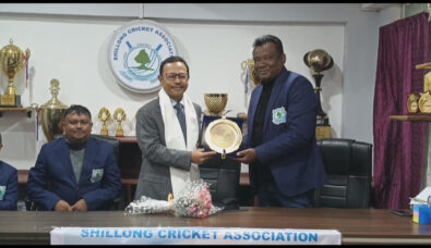 Shillong Cricket Association Felicitates James Sangma on His Election as MCA President