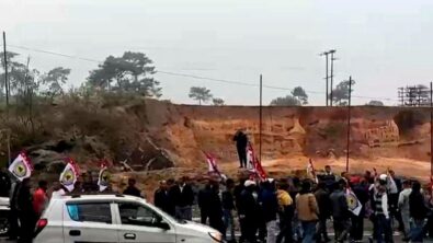 Petrol Pump Relocation Sparks Protest in Upper Shillong; Groups Demand Govt Halt Project