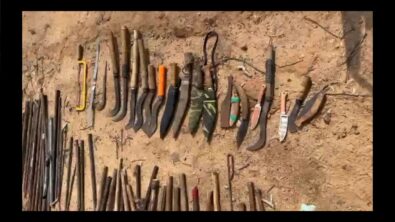 Tura Crackdown: Machetes, Catapults Recovered During Naka Checking Operation