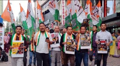 NEET 2026 Paper Leak Sparks Protest in Shillong; Congress Slams BJP Government