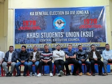 Khasi Students’ Union Elects New Leadership for 2026-29 Term Amid Massive Voter Turnout