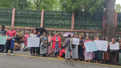 Shillong Street Vendors Storm Municipal Board