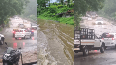 Meghalaya: Road Turns River Near Umiam Dam Bridge