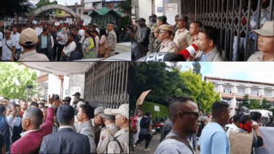 KHADC Headquarters Witnesses Massive Residents’ Protest