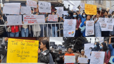 Shillong Students Stage Protest Over NEET Irregularities