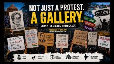 READERS’ COLUMN || Voices, Placards, Democracy: Inside India’s Youth-Led Protest Movement