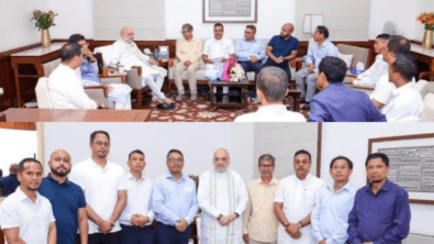 UDP Delegation Meets Amit Shah Over Meghalaya Issues