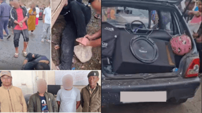 Two Arrested After Police Rescue Alleged Thieves at 11 Mer
