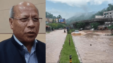 Tynsong Raises Jorabat Waterlogging with Centre