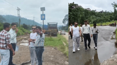 Truckers, NHIDCL Inspect Mawryngkneng–Jorabat Lay-By Sites