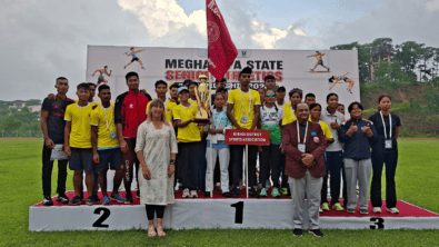 Ri-Bhoi Tops Meghalaya Athletics Medal Table